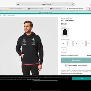 Formula 1 Mercedes hoodie 2021